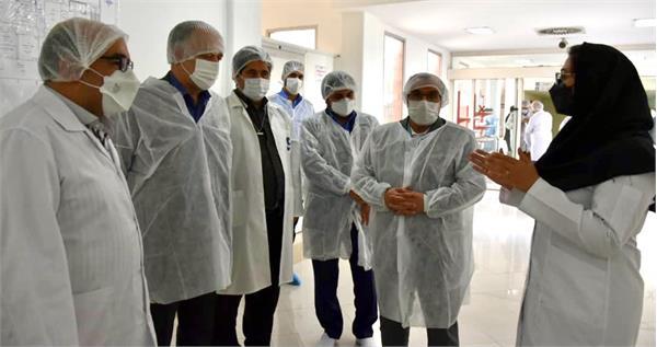 MP, Governor of Savojbolagh Province paid a visit to Soha Pharmaceutical Co.